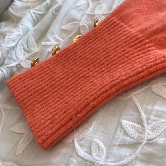 Orange Cashmere Sweater - Picture 15 of 16